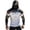 hgg063-White, variant on Yaoyar Hooded UPF 50 Long Sleeve Mens Sun Protection Shirts Fishing Hoodies for Men with Face Mask UV Rash Guard Shirts