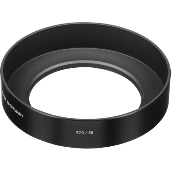B   W 58mm #970 Aluminum Lens Hood for Wide Angle Lenses