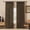 Dark Chocolate, variant on Nalqet 40*96 inch 2 Panels Pinch Pleated Linen Curtains for Home, Blackout Heat Blocking Window Curtains for Bedroom,Living room,Office,Burlywood Birch