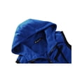 thumbnail image 4 of INSPIRE CHIC Men's Tailored Vest Hoodie Zip Up Sleeveless Drawstring Hooded Vest 34 Blue, 4 of 8