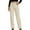 White, variant on VBVC No Boundaries Women's Button Front Zipper Straight Pants,Wide Leg Jeans with Pockets,Women High Rise Jeans,White,SizeM