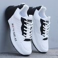 thumbnail image 3 of Men's Breathable Mesh Sneakers, Fashionable and Versatile Autumn/Winter Casual Running Shoes with Inner Height Increase, Lightweight and Slip- Mesh Shoes for All Seasons, 3 of 7