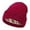Red, variant on Star Beanies Women Satin Lined Beanie Men Knit Silk Lined Winter Hats Skiing Beanie Hats,Hot Pink