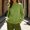 New-Green, variant on PNTUTB Fall Winter Women's Warm Pullover Top Long Sleeve Mock Neck Shirt Fashion Versatile Solid Color Casual Loose Comfortable Tops for Everywear
