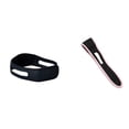 thumbnail image 2 of Seitruly Correa de barbilla de goma, portátil, elástica, tamaño libre, Universal, Unisex, fijación de Hotel, correas antironquidos, Suministros de ortodoncia Negro, 2 of 6