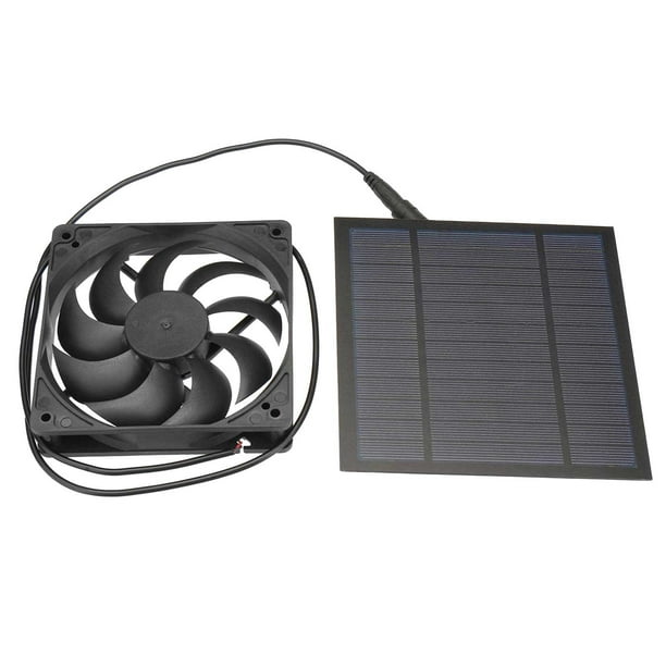 Solar Powered Exhaust Fan Kit for Chicken Coops, Greenhouses, Sheds