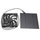 thumbnail image 2 of Hxlamzoo Solar Powered Exhaust Fan Kit, Fresh and Cool, Free Power, Safe and Durable, For Chicken Coops, Greenhouses, Sheds, Pet Houses, 2 of 7