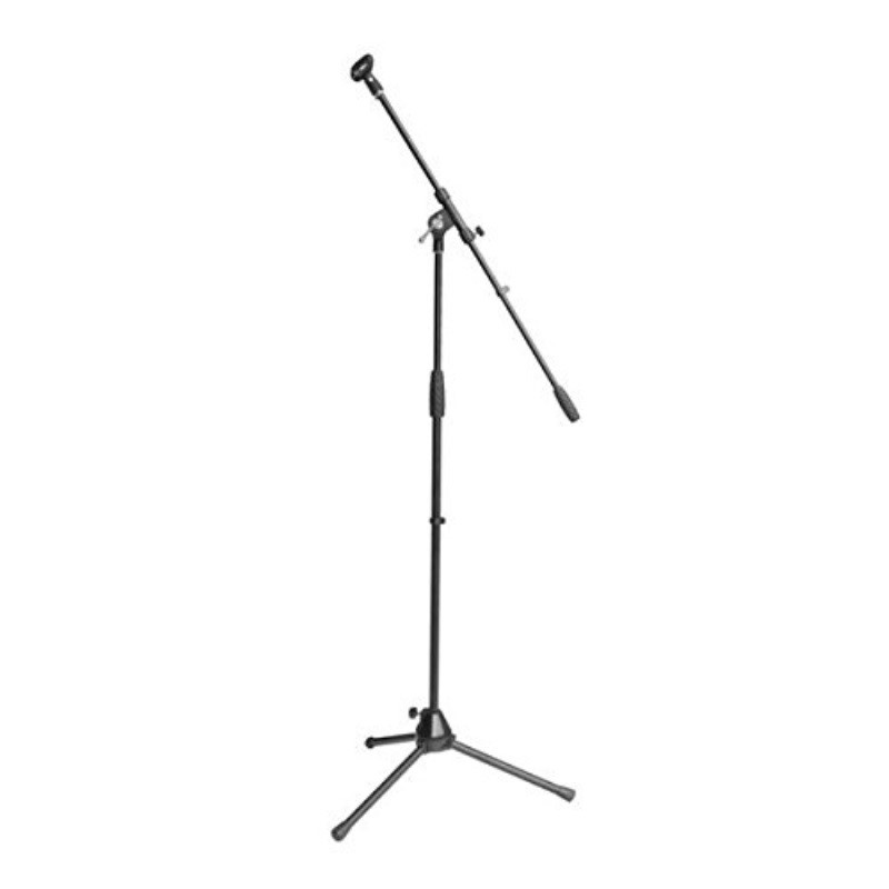 Pyle Foldable Tripod Microphone Stand Universal Mic Mount and Height Adjustable from 36.0'' to