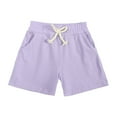 thumbnail image 2 of Gubotare Boys Athletic Shorts Youth Toddler Boys Basketball Shorts Boy's Summer Shorts Performance Shorts Boys Athletic Shorts,Purple 4-5 Years, 2 of 4