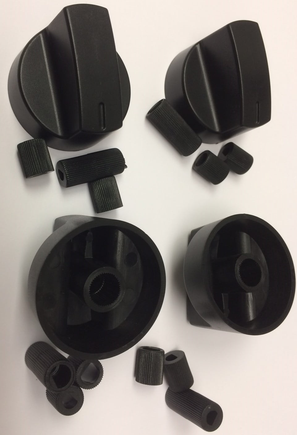 Oven Control Knob Black Generic Design Stove Switch Knob x4 & 12
