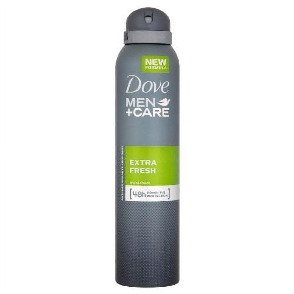 Dove Men+Care Extra Fresh Antiperspirant Deodorant Spray 150ml 5.07oz (Pack 3)