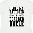 thumbnail image 4 of Inktastic I Love My Tattooed & Bearded Uncle Boys or Girls Toddler T-Shirt, 4 of 5
