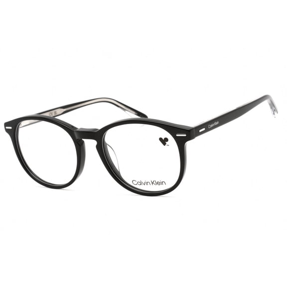 Calvin Klein CK22504 001 Unisex Full Rim Black Plastic Eyeglasses