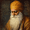 Old Man Long Beard Yellow Turban, variant on UXIEQU Colorful Cat Canvas Wall Art Print 15.75x11.81 Inches