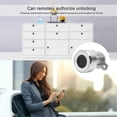 thumbnail image 4 of Smart Cabinet Lock Fingerprint Bluetooth APP Long Standby Time for Furniture Drawer Files Cabinet Safe Box, 4 of 5