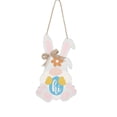 thumbnail image 2 of Dvkptbk Easter Rabbits Chick Egg Wooden Ornaments Home Decor Wooden Hanging Decorations easter decorations, 2 of 6