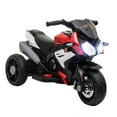 thumbnail image 1 of Qaba Moto 6 V pour Enfants avec Musique et Phares, 3 Roues, Rouge, 1 of 10