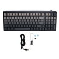 thumbnail image 2 of Clavier Mécanique Sans Fil, 5.0 2.4G Filaire USB‐C 85 Touches Clavier de Jeu Compact Rétroéclairé RVB avec Commutateurs Optiques Interchangeables à Chaud pour PC, 2 of 7