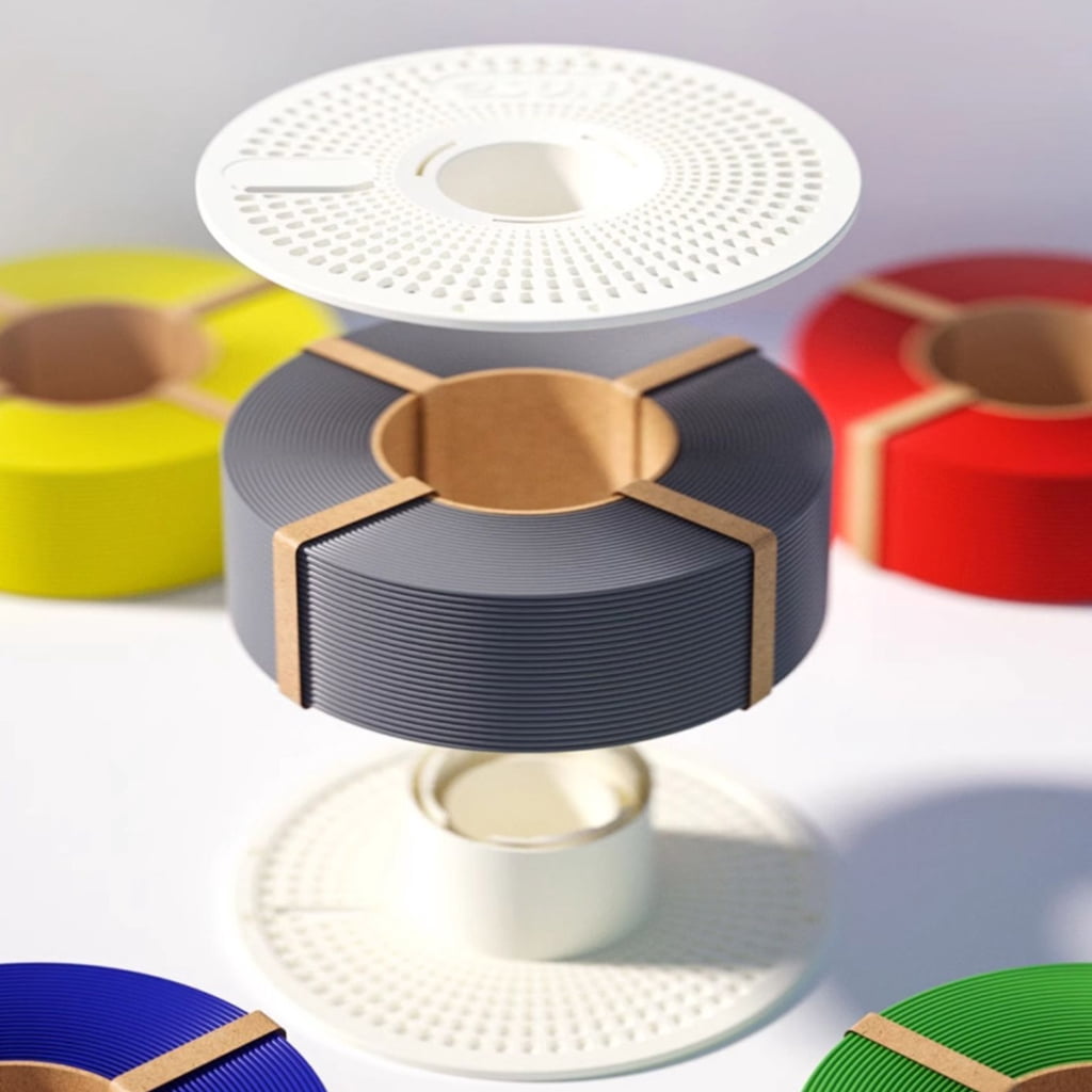 High Strength ABS Filament Spool, Removable Design Easy To Assemble For Space Saving, Ideal For 3D Printer Refills