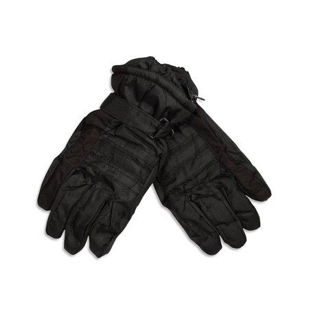 Black Winter Ski - Winter Warm-Up - Mens Ski Gloves Black / X-Large