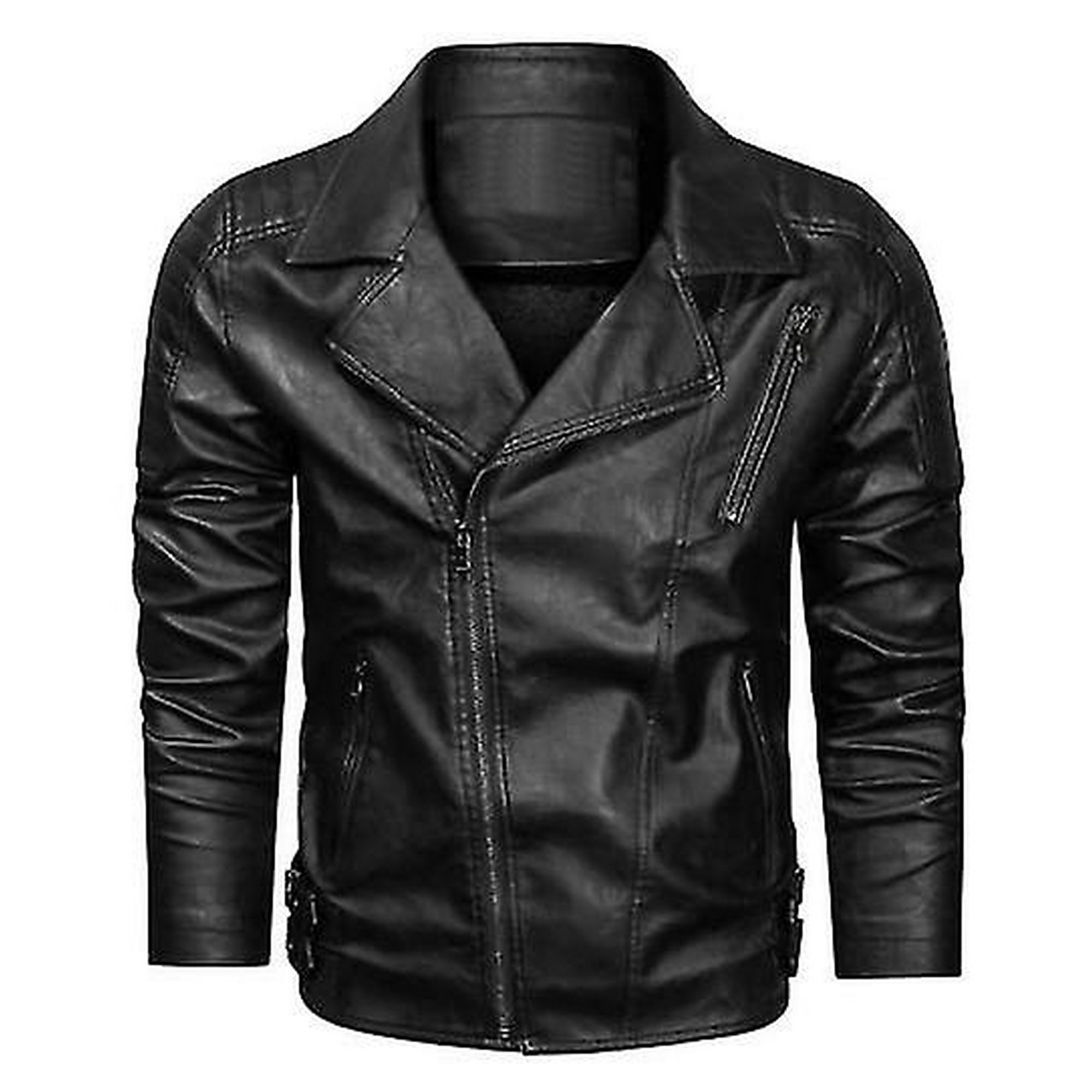 Veste en cuir pour homme hotsell