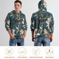 thumbnail image 5 of Koi Fish Vintage Japanese Regular Fit Hoodie, Sporty Pullover Hooded Sweatshirt for Men Women L, 5 of 6