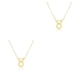 thumbnail image 4 of Guardurnaity Collar de amistad Regalo de amigos Ajustable Ins Color rápido Personalidad Ligero Accesorio de moda Tauro dorado oro tauro 2piezas Guardurnaity CBP198547, 4 of 6