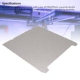 thumbnail image 3 of Plaque de construction flexible, Démoudeur facile 235x235 mm Extérieur Texture PEI Lit Remplacement, 3 of 7
