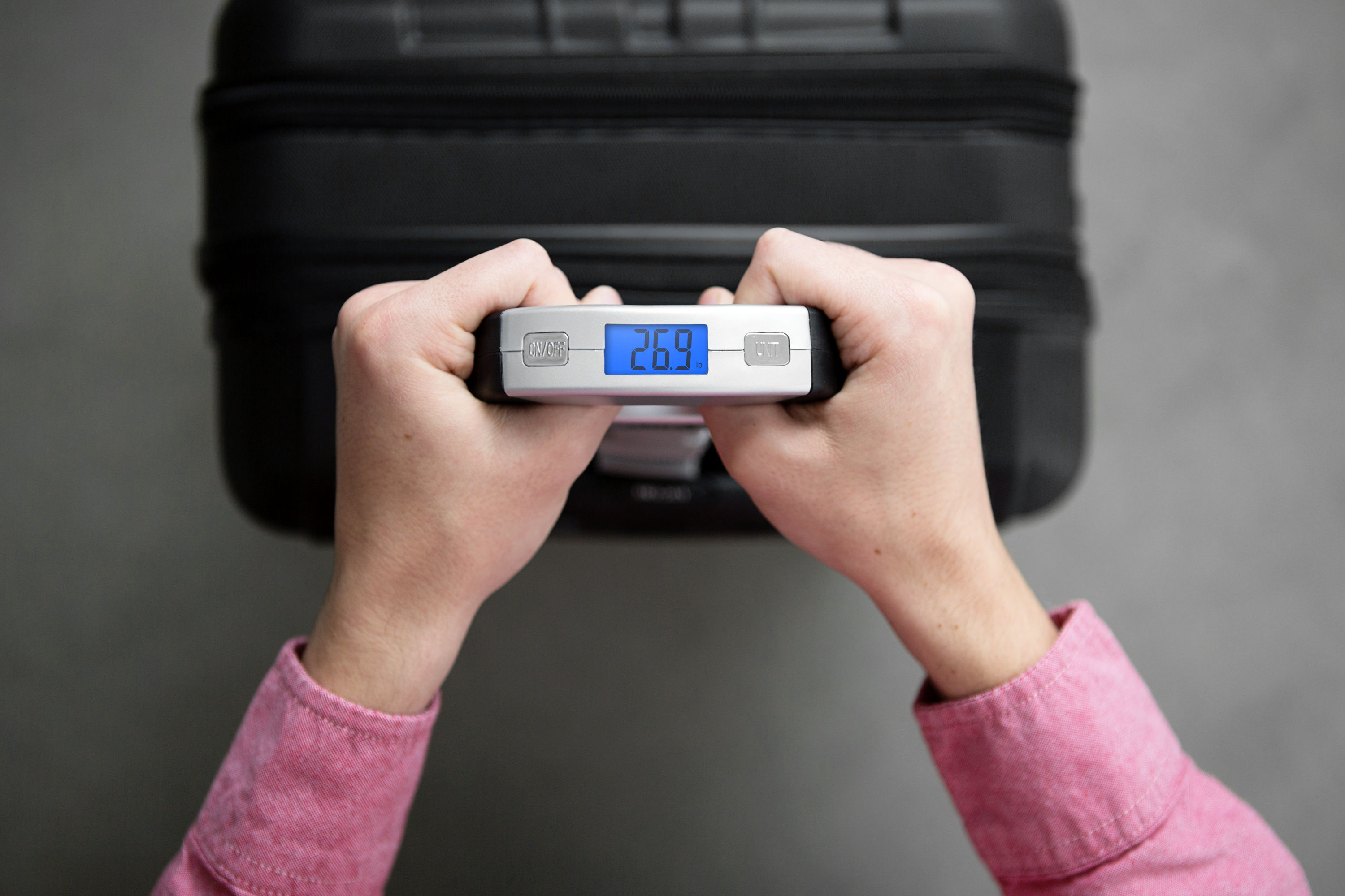EatSmart Precision Voyager Digital Luggage Scale w/ 110 lb. Capacity & SmartGrip - image 2 of 11