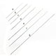 thumbnail image 4 of Advancent Agujas de alto rango Individual elegante novedad diferente mano de obra fina diseño único larga vida útil Bead De coser 3.8cm Advancent HA059397-01B, 4 of 6