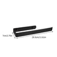thumbnail image 2 of unbranded 1Ud Kitchen Paper Holder in Black Stainless Steel with Punch Free Wall Hanging for Bathroom Use, 2 of 8
