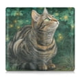 thumbnail image 2 of PVC Leather Car Document ID Holder with Multiple Pockets Protective Organizer Tabby Cat, 2 of 8