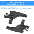 thumbnail image 3 of Eyoloty 598435-00SV Replacement Lever Assembly Compatible with Black Decker GH600,74526,ST8000,ST7200,GH600-B3LZ Trimmer,String Trimmer Lever Attachments,Spool Ratchet Lever Replacement Part 16 Pack, 3 of 7
