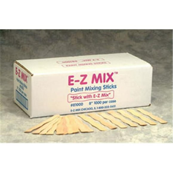 E-Z Mix EMX-81000 8 In. Wood Paint Sticks