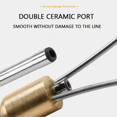 thumbnail image 4 of 1pc Bi-Ceramic Tip Bobbin Holder, Heavy Bullet Head Flies Lure Tying Thread Holder Tool, Fishing Hook Jig, 4 of 5