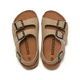 thumbnail image 4 of Kids Sandals Boys Girls Cork Sandal Comfort Double Buckle Slip On Slippers, 4 of 12