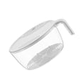 thumbnail image 1 of Billuyoard Tablero de drenaje de malla para almacenamiento de arroz de grado alimenticio no tóxico Amplia aplicación Filtro de fijación de Organizadores de utensilios de cocina Blanco,L L, 1 of 6