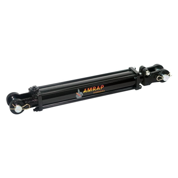 2x12 Hydraulic Cylinder - 2 Bore 12 Stroke Double Acting Tie Rod Hydraulic Cylinder 2500 PSI