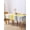 Gray Yellow, variant on Purple Gray Table Cloth, Vintage Country Abstract Gradient Aesthetic Waterproof Tablecloth for Square Tables, Reusable Washable Fabric Table Cover for Restaurant Kitchen Dining Tables 54"x54"
