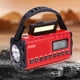thumbnail image 1 of Lámpara de lectura de radio meteorológica de emergencia de 10000 mAh para acampar al aire libre (rojo), 1 of 7