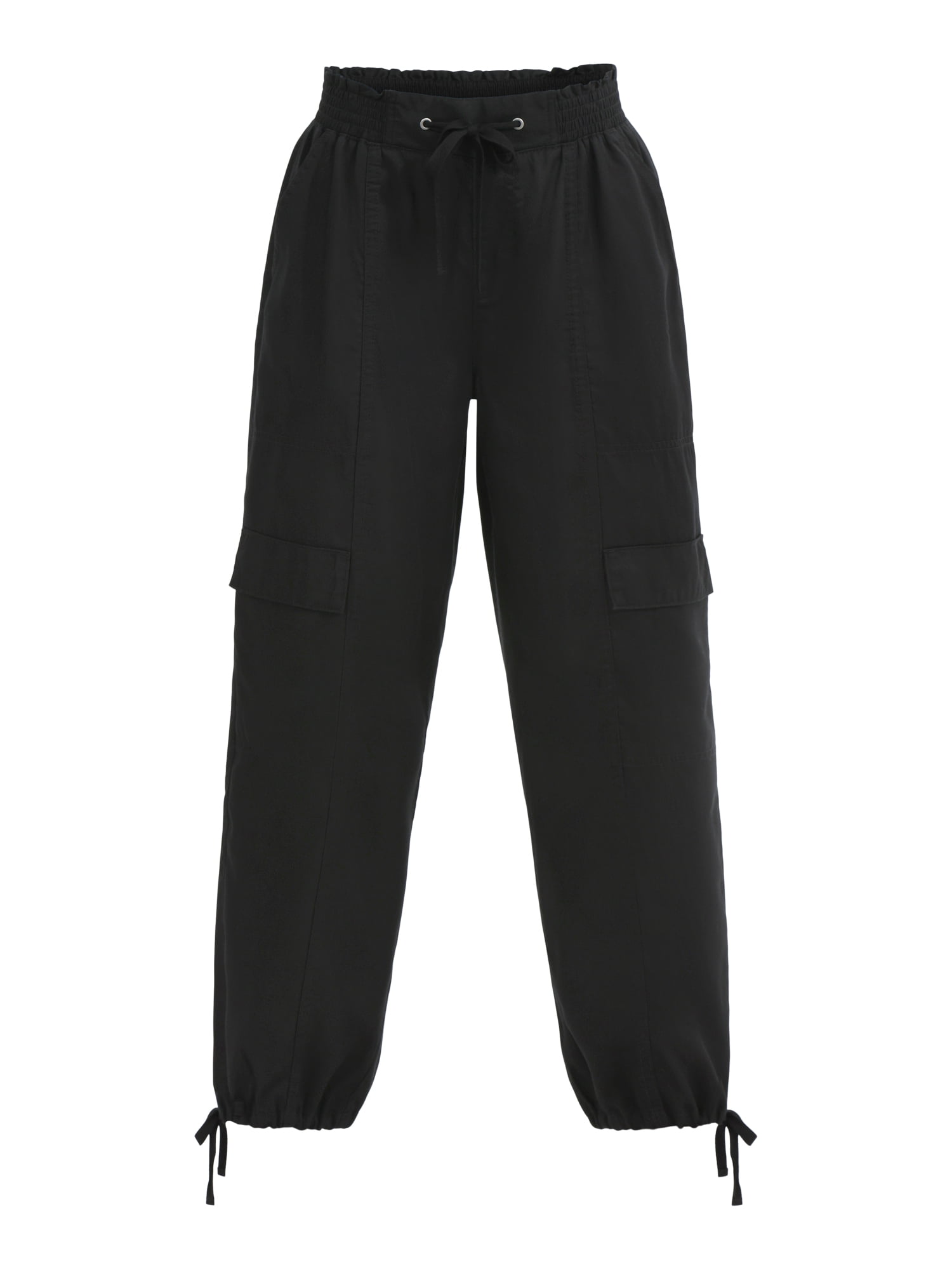 Time and Tru Women's High Rise Jogger Pants, 28" Inseam, Sizes XS-XXXL