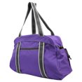 thumbnail image 3 of Bolsa de gimnasio multifunción de gran capacidad, tela Oxford, equipaje, paquete de yoga, herramienta de almacenamiento (púrpura), 3 of 8