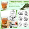 thumbnail image 2 of Nomeni Food Storage Stainless Steel Tea Filter Creative Small Animal-shaped Tea Infuser Hanging Tea Ball, 2 of 2