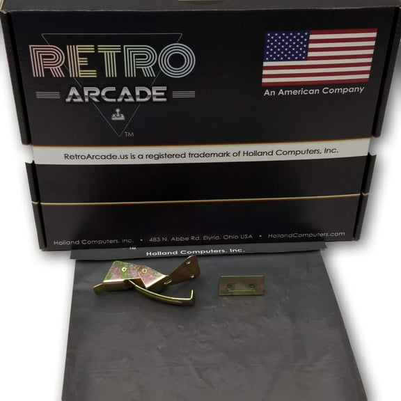 Arcade Game Lock Hook, fits both upright and cocktail cabinets, Price Each