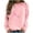Breast cancer awareness shirts-Pink, variant on Homenesgenics Breast Cancer Awareness Shirts Plus Size for Women and Men Fashion Women's Casual Long Sleeve Round Neck Printed Ladies Sweatshirt Tops Blouse Sweatshirts Black XXL