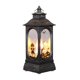 thumbnail image 2 of Mini Farol de Halloween | Farol portátil LED con vela | Lámpara decorativa de plástico negro alimentada por pilas | Acento central para fiestas | 13x5x5cm | 1-Pack, 2 of 6
