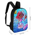 thumbnail image 2 of Ariel Junior-theme Backpack, Campus style schoolbag Bookbag with Adjustable Shoulder Straps And Large Zip Compartment, Unisex Travel Bags., 2 of 6