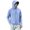 A403-Sky Blue, variant on Mens Long Sleeve UPF 50+ Full Zip Hooded Sun Protection Jacket Built-In Visor Drawstring Lightweight Outdoor Athletic Coat