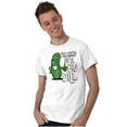 thumbnail image 4 of Big Dill Pickle Confidence Humor Plus Size Crewneck Graphic Tee Shirt Brisco Brands 2X, 4 of 5