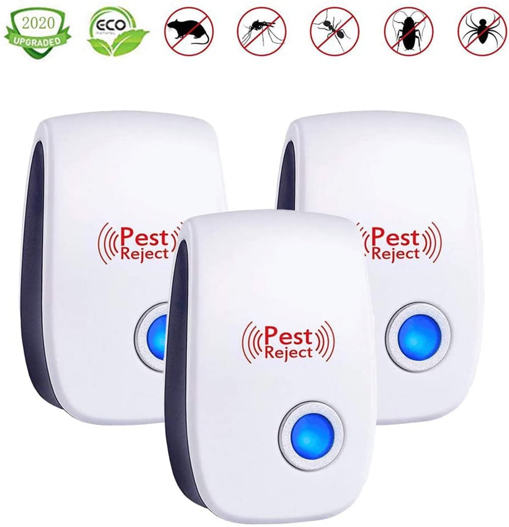 Ultrasonic Pest Repellent 2021 Upgraded，Ultrasound Pest Control for